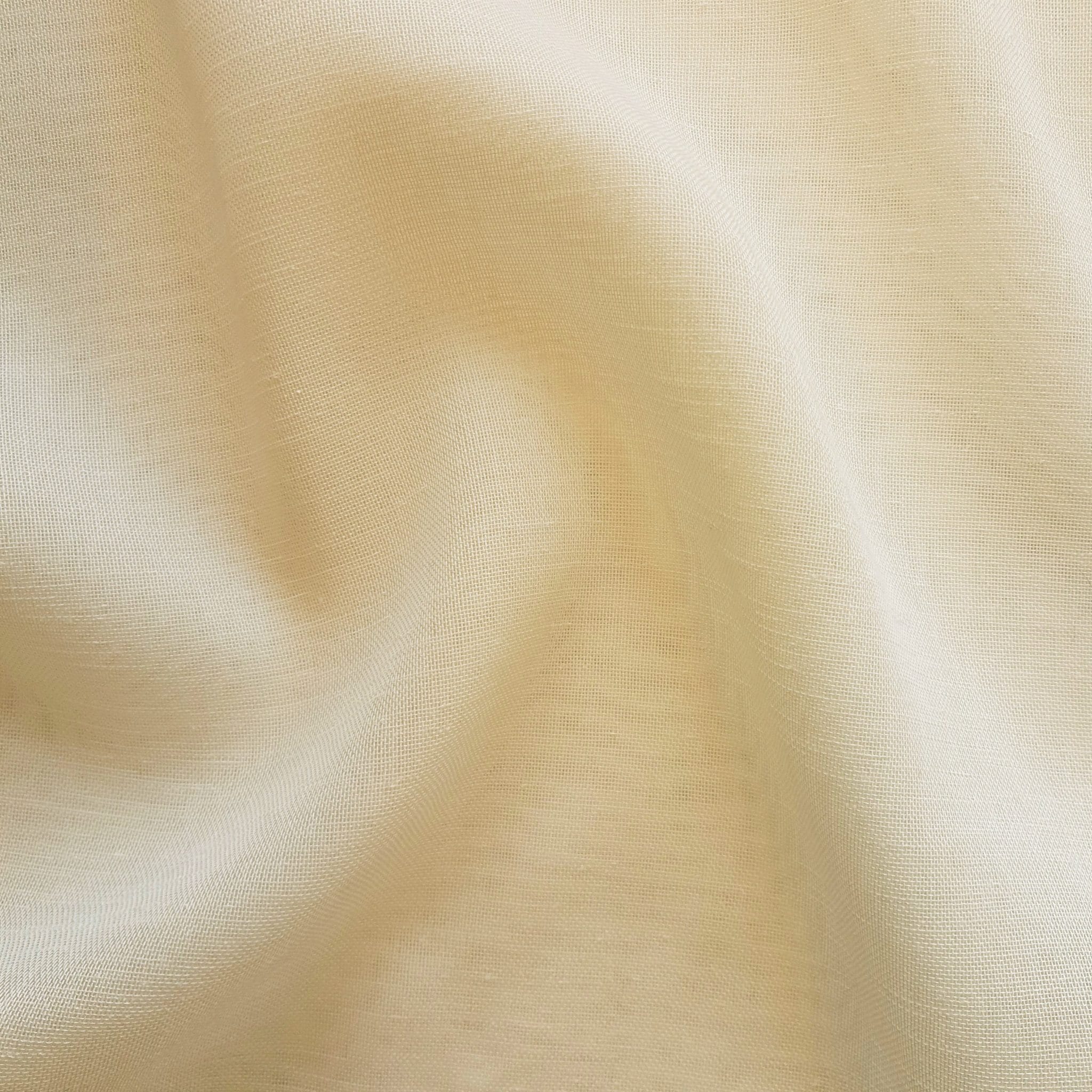 Emin Ivory FR Voile Linen Look Voile Off White Voile Flame Retardant