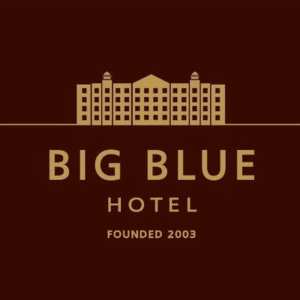 Logo for Big Blue Hotel